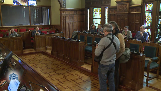 poster Comisión de Hacienda, Justicia y Asuntos Europeos