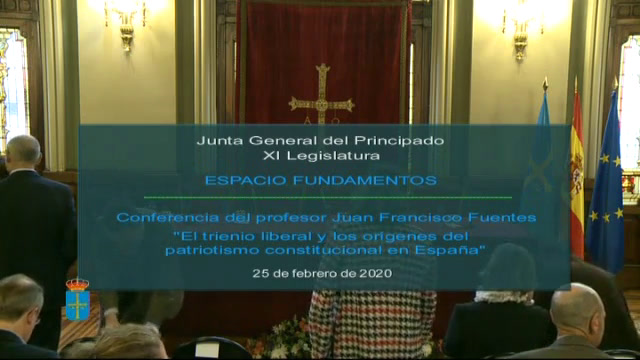 Conferencia de Juan Francisco Fuentes "El trienio liberal y los orígenes del patriotismo...